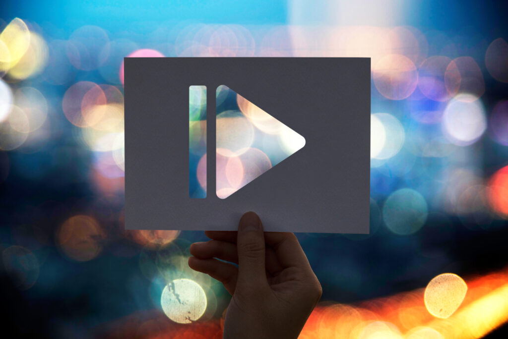 pause icon multimedia entertainment perforated paper